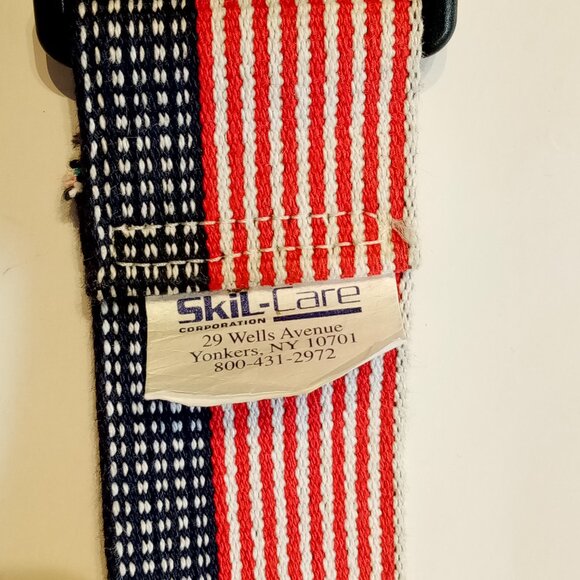 SKIL-CARE Gait Belt  American Flag pattern  2" wide   60" long  Made in USA  EXC - Picture 5 of 7